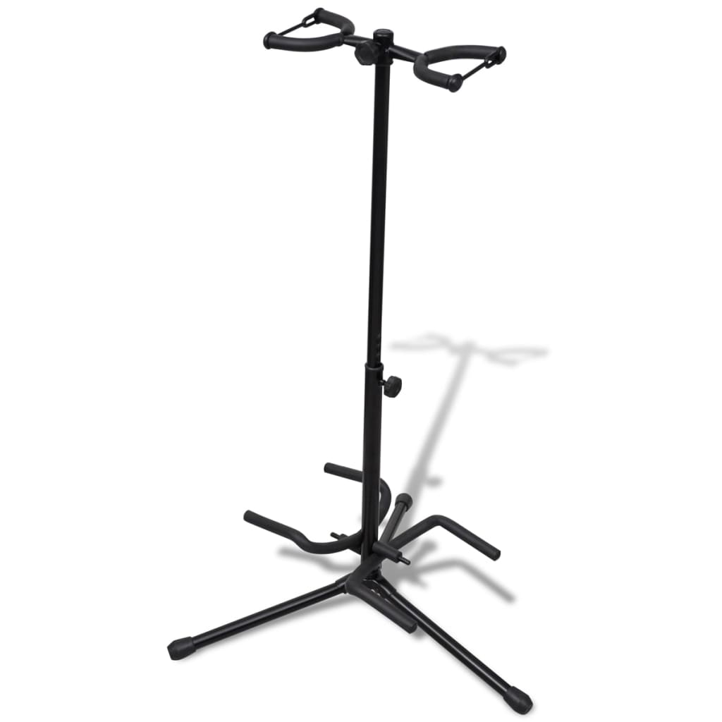 Verstellbare Doppelgitarrenständer Faltbare Instrument-Rack - Premium Gitarrenzubehör - Just €37.25! Shop now at homesales4u
