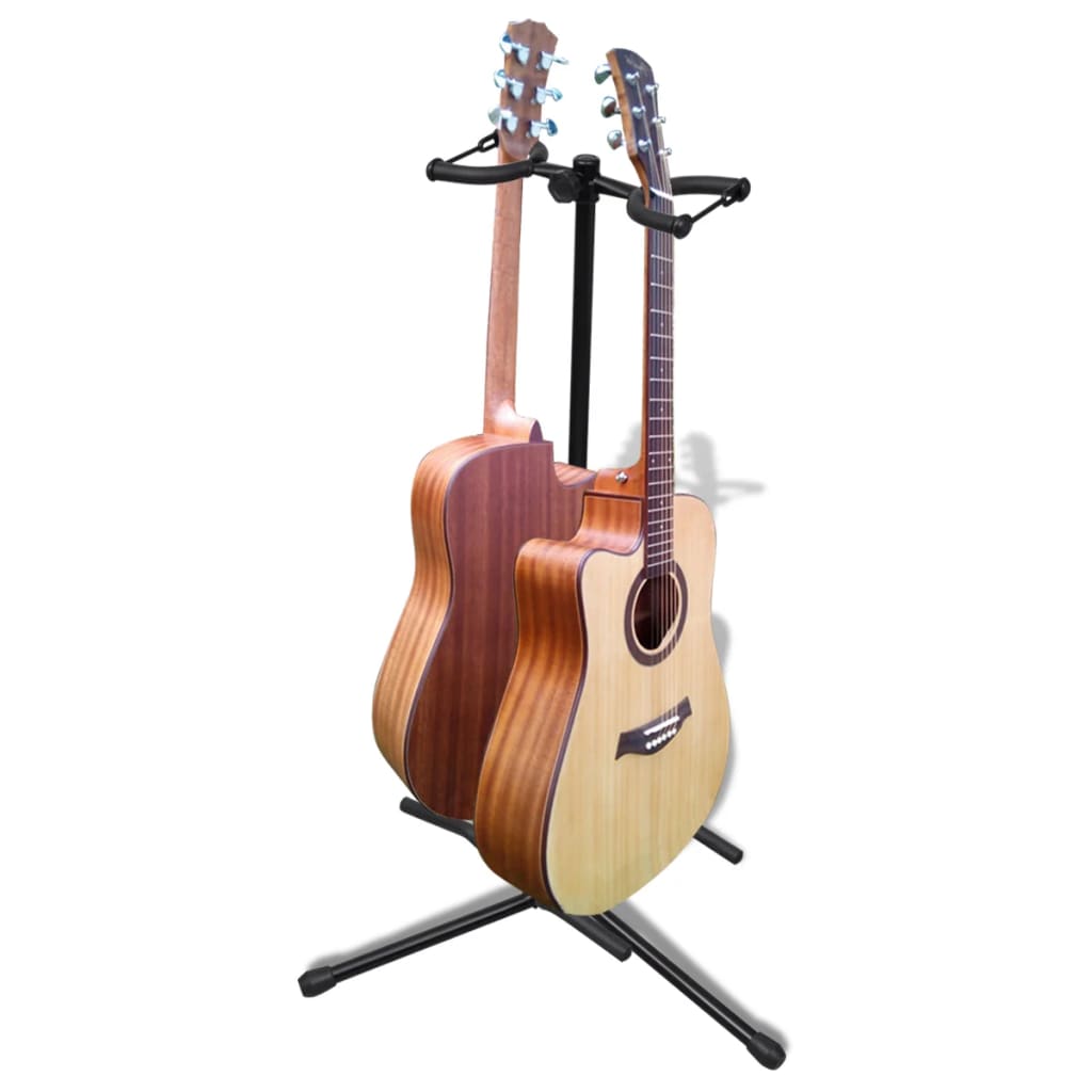 Verstellbare Doppelgitarrenständer Faltbare Instrument-Rack - Premium Gitarrenzubehör - Just €37.25! Shop now at homesales4u