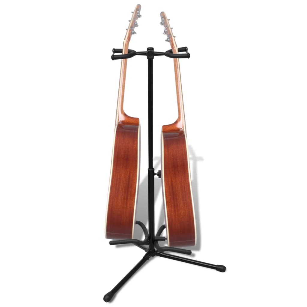 Verstellbare Doppelgitarrenständer Faltbare Instrument-Rack - Premium Gitarrenzubehör - Just €37.25! Shop now at homesales4u