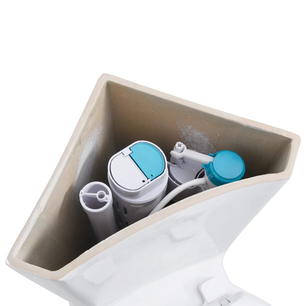 Toilette für Ecke Keramik Weiß - Premium Toiletten - Just €302.78! Shop now at homesales4u