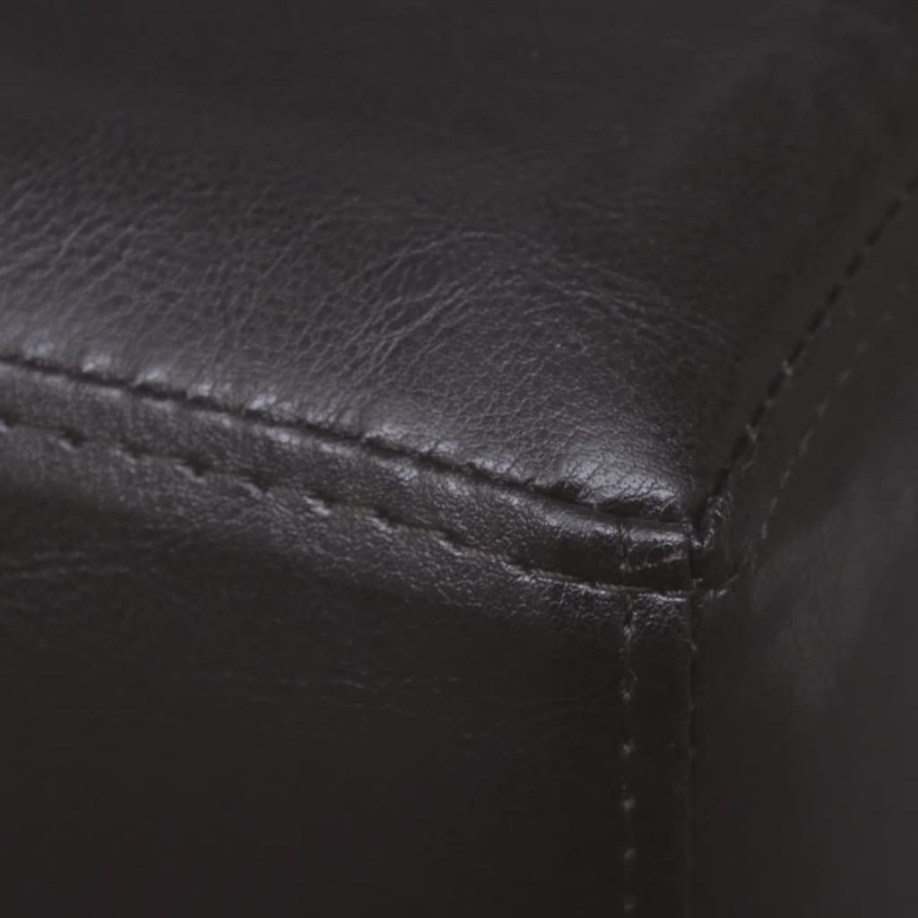 Sitzbank 139,5 cm Dunkelbraun Kunstleder - Premium Truhen- & Flurbänke - Just €271.37! Shop now at homesales4u