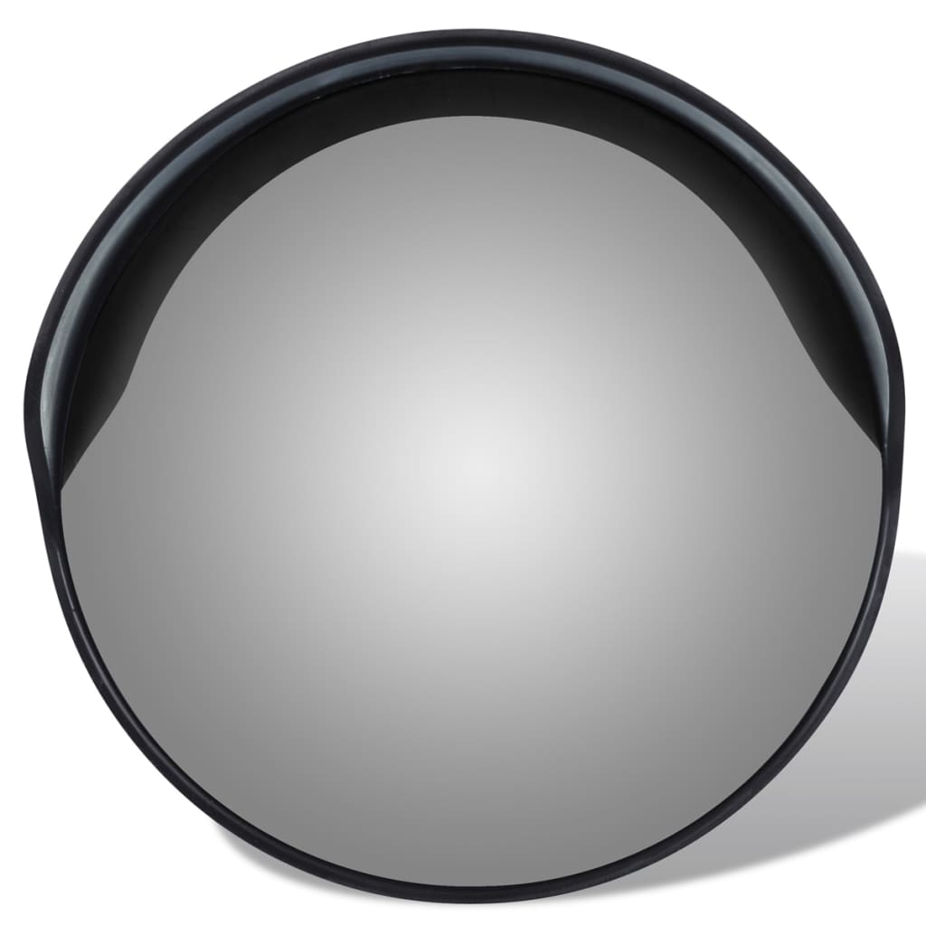 Verkehrsspiegel Konvex PC-Kunststoff Schwarz 30 cm Outdoor - Premium Verkehrsschilder - Just €47.91! Shop now at homesales4u