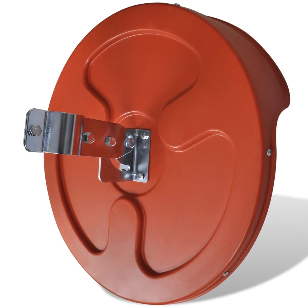 Verkehrsspiegel Konvex PC-Kunststoff Orange 45 cm Outdoor - Premium Verkehrsschilder - Just €59.21! Shop now at homesales4u
