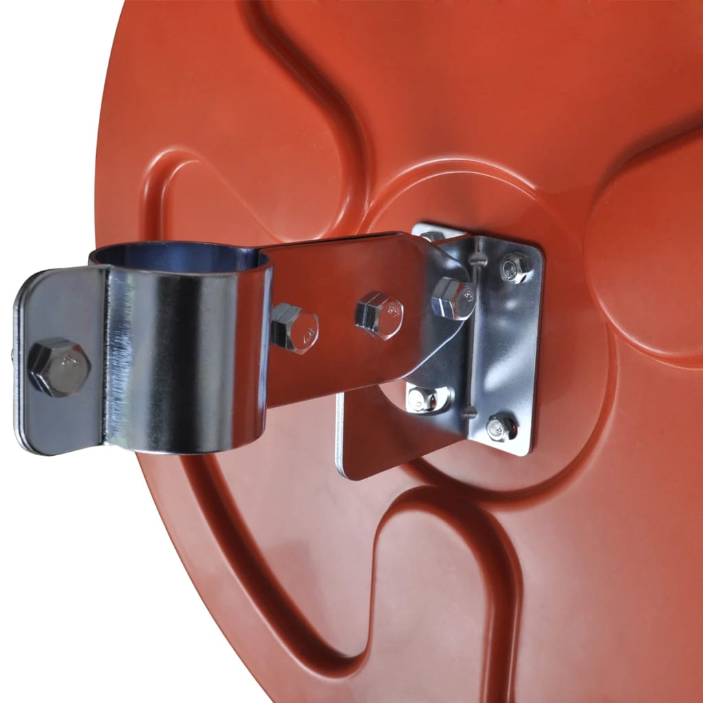 Verkehrsspiegel Konvex PC-Kunststoff Orange 45 cm Outdoor - Premium Verkehrsschilder - Just €59.21! Shop now at homesales4u