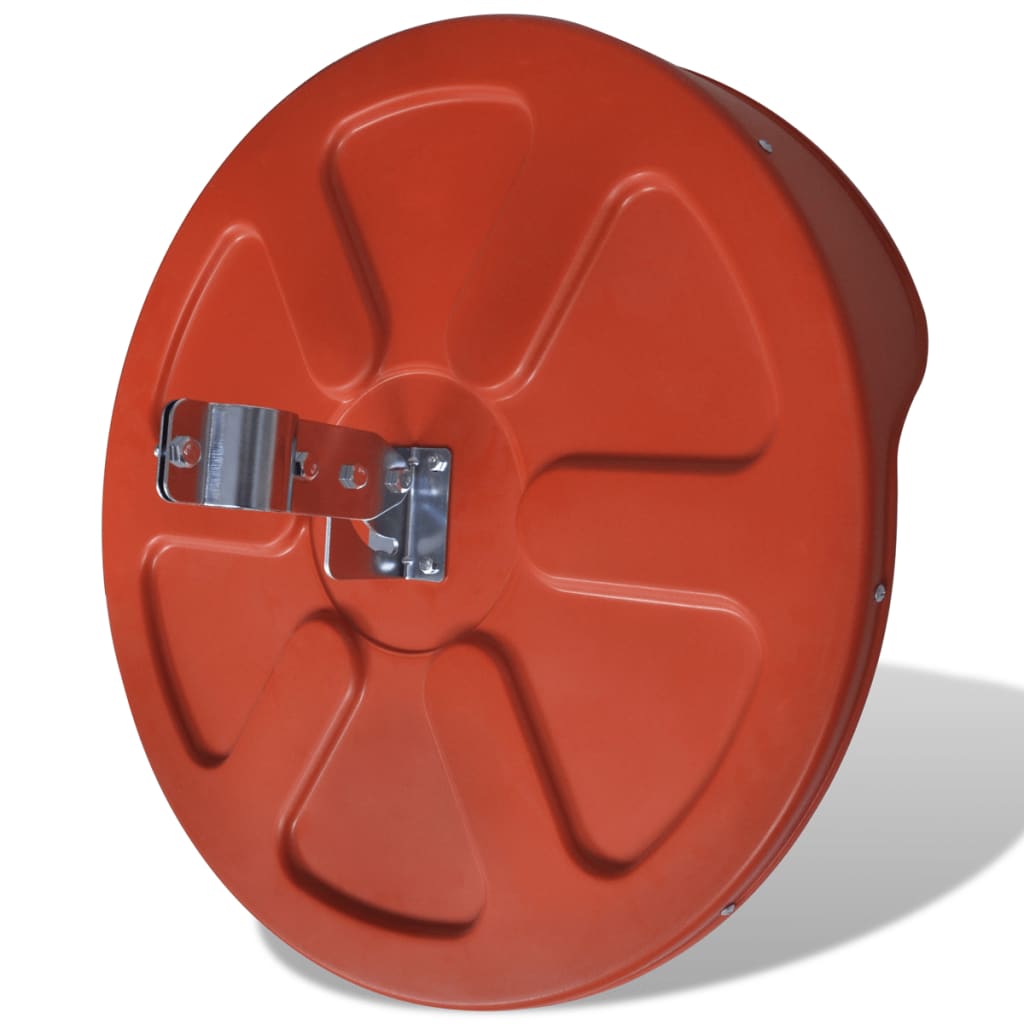 Verkehrsspiegel Konvex PC-Kunststoff Orange 60 cm Outdoor - Premium Verkehrsschilder - Just €66.54! Shop now at homesales4u