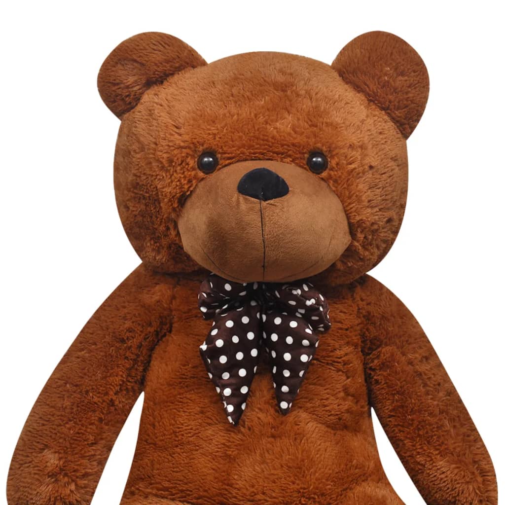 Weicher XXL-Plüsch-Teddybär Braun 135 cm - Premium Stofftiere - Just €111.08! Shop now at homesales4u