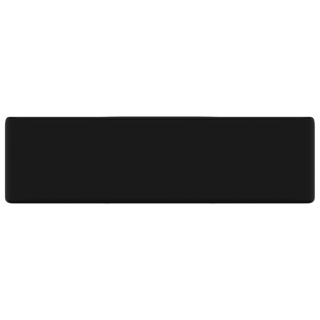 Keramik Waschbecken mit Hahnloch Schwarz Quadratisch - Premium Badezimmer-Waschbecken - Just €97.87! Shop now at homesales4u