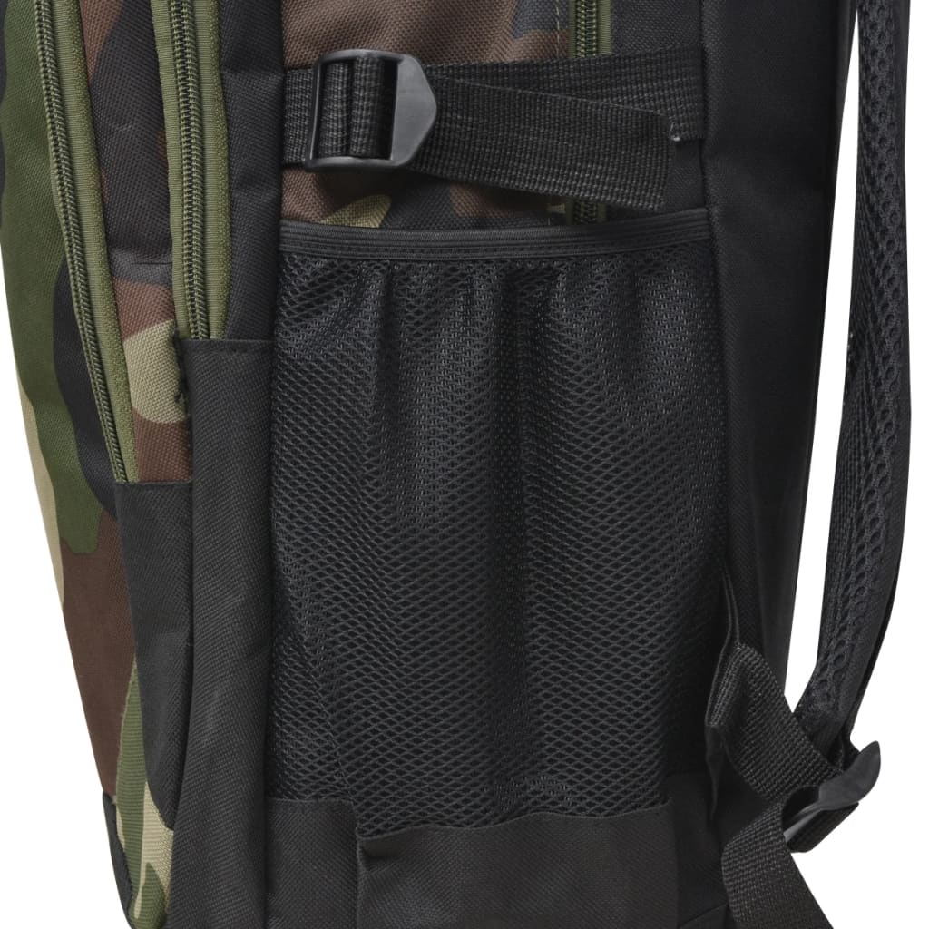 Schulrucksack 40 L Schwarz und Tarnfarbe - Premium Rucksäcke - Just €38.44! Shop now at homesales4u