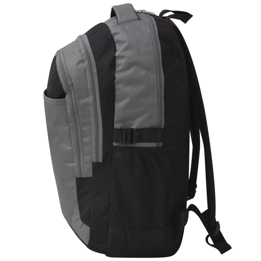 Schulrucksack 40 L Schwarz und Grau - Premium Rucksäcke - Just €37.15! Shop now at homesales4u