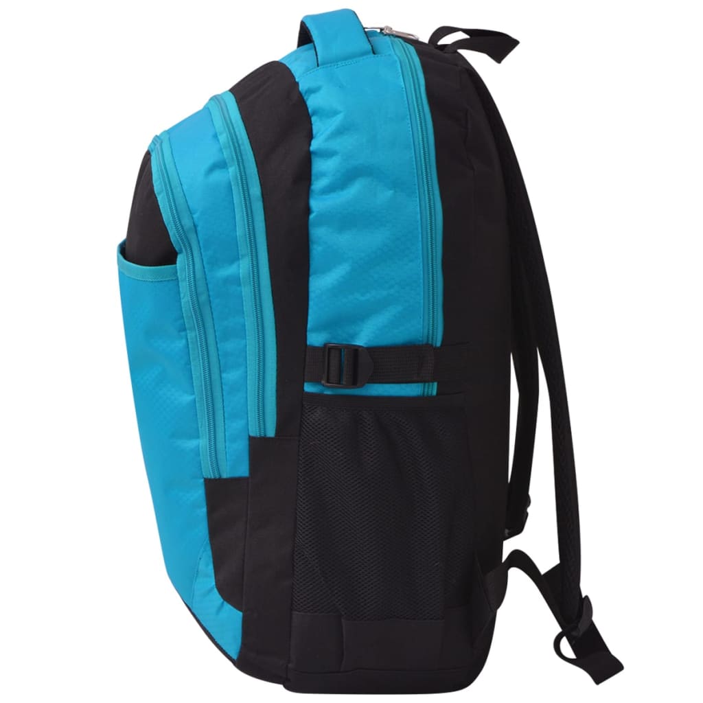 Schulrucksack 40 L Schwarz und Blau - Premium Rucksäcke - Just €41.09! Shop now at homesales4u
