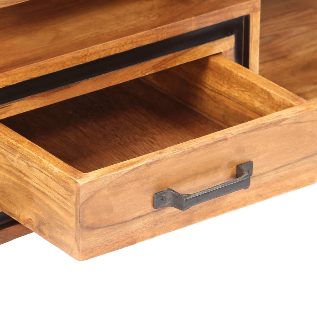 Couchtisch Massivholz Akazie 100x45x33 cm - Premium Couchtische - Just €378.25! Shop now at homesales4u