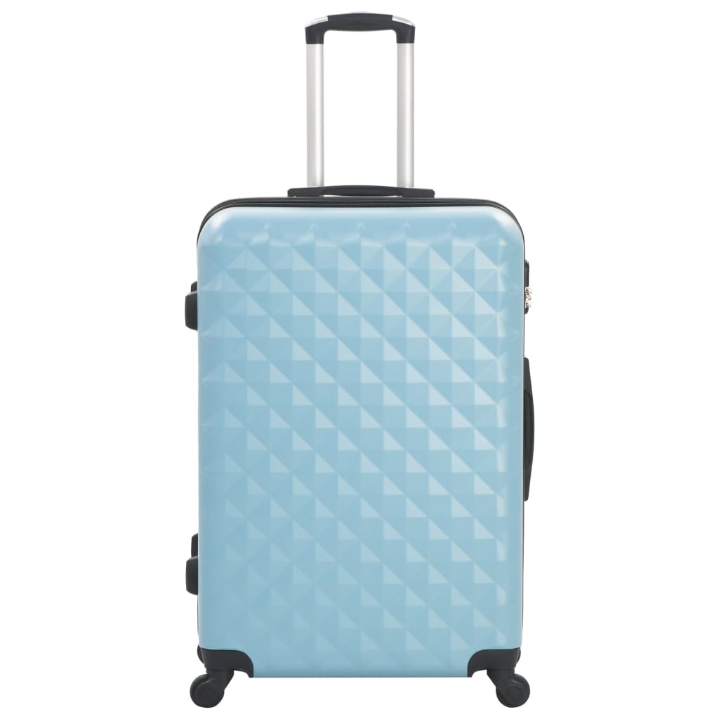 Hartschalen-Trolley-Set 3 Stk. Blau ABS - Premium Reisekoffer - Just €172.39! Shop now at homesales4u