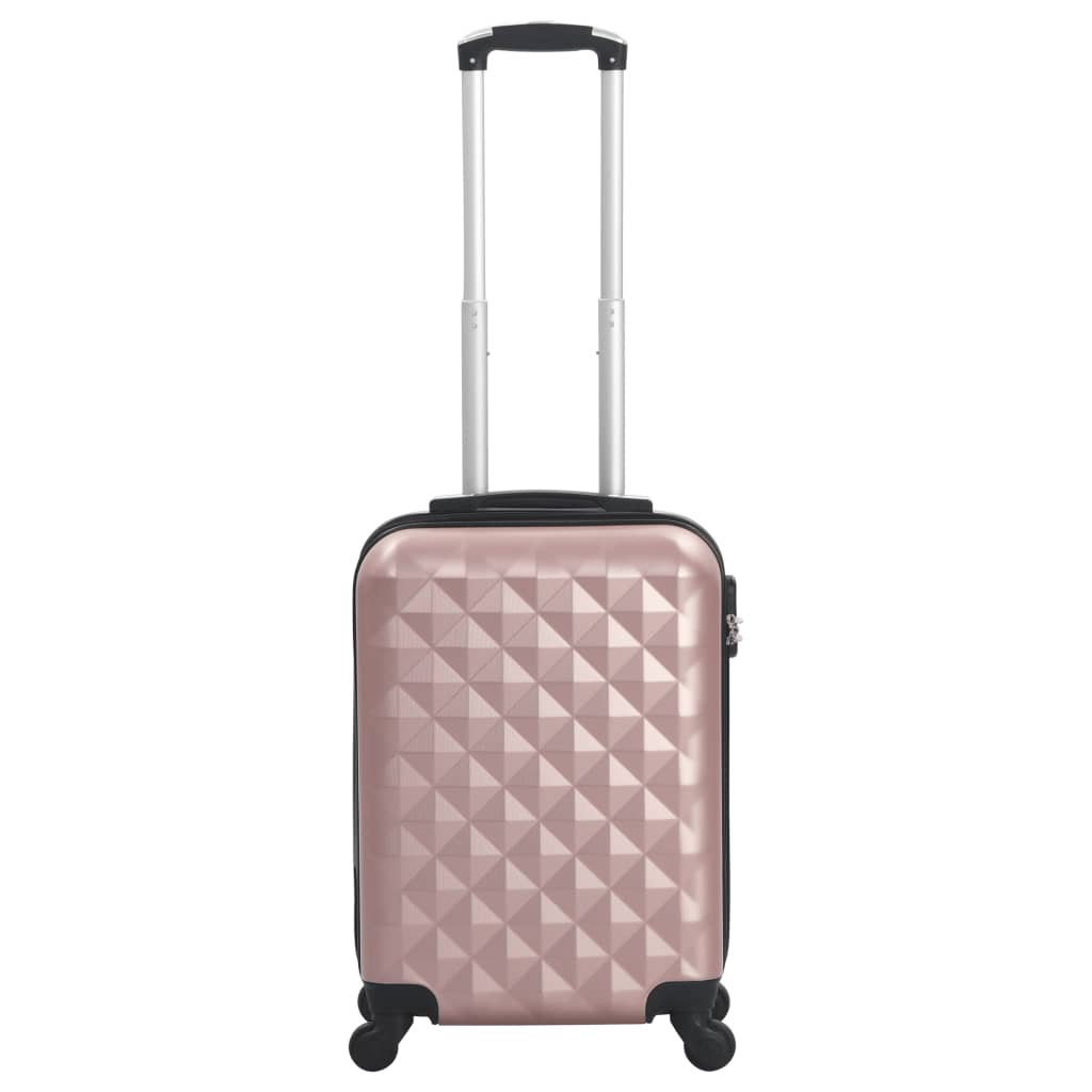 Hartschalen-Trolley Roségold ABS - Premium Reisekoffer - Just €76.82! Shop now at homesales4u