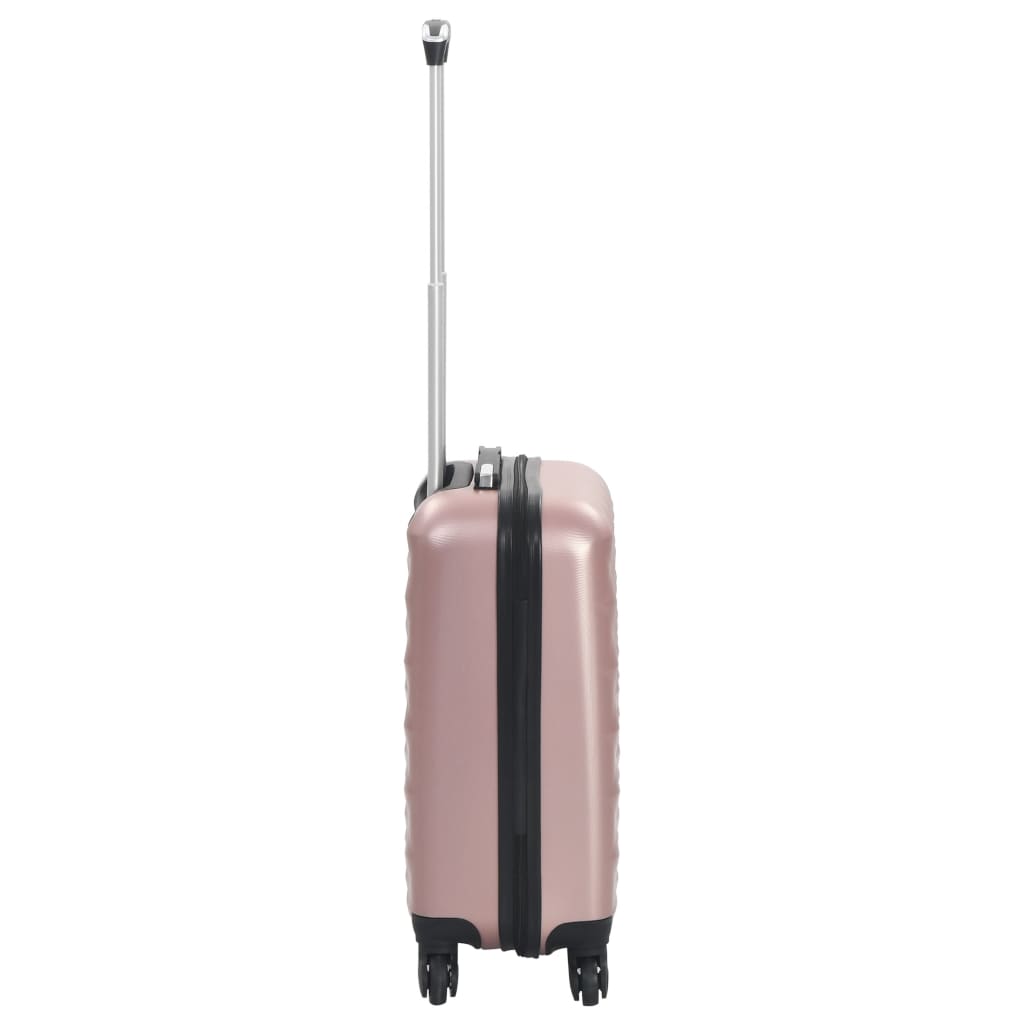 Hartschalen-Trolley Roségold ABS - Premium Reisekoffer - Just €76.82! Shop now at homesales4u