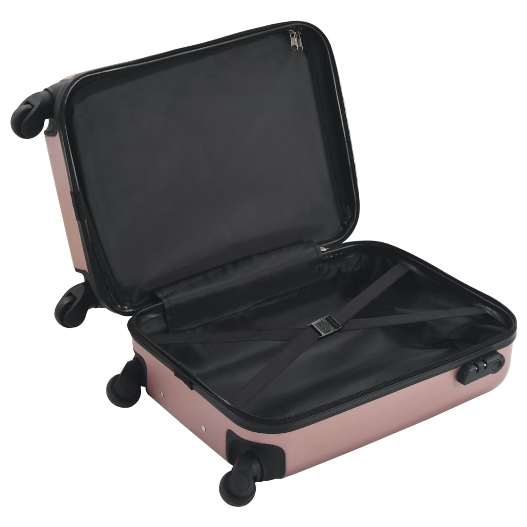 Hartschalen-Trolley Roségold ABS - Premium Reisekoffer - Just €76.82! Shop now at homesales4u