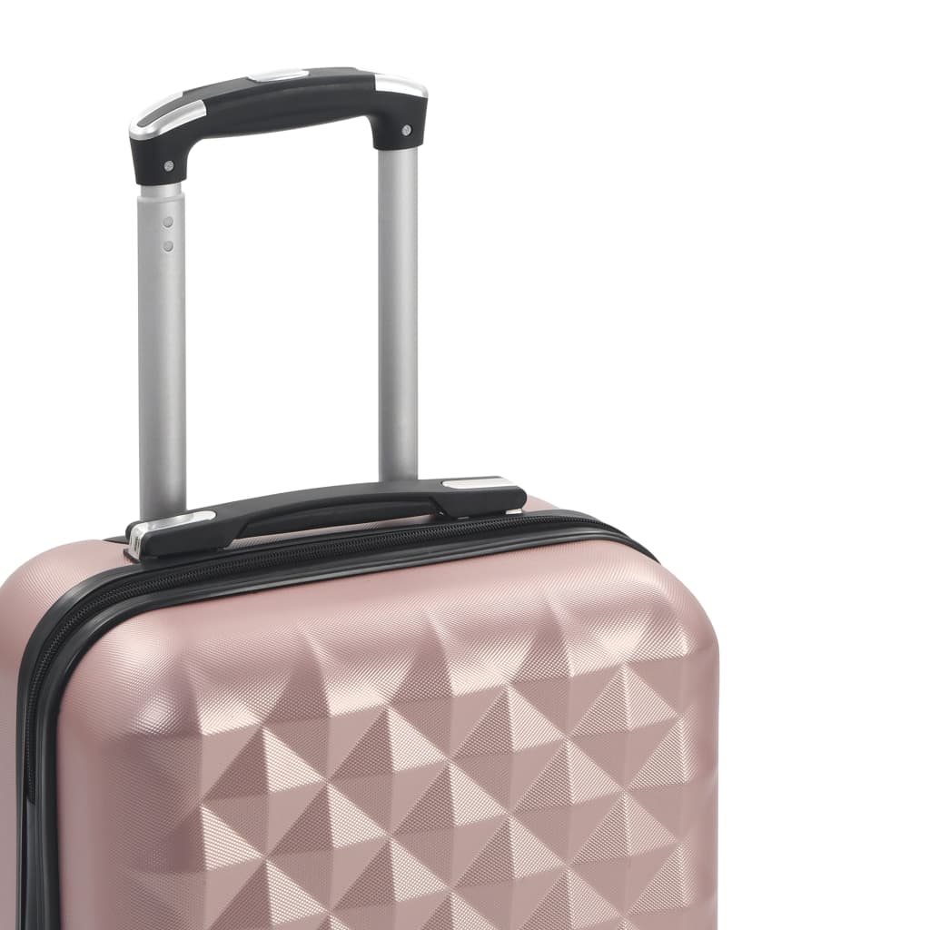 Hartschalen-Trolley Roségold ABS - Premium Reisekoffer - Just €76.82! Shop now at homesales4u