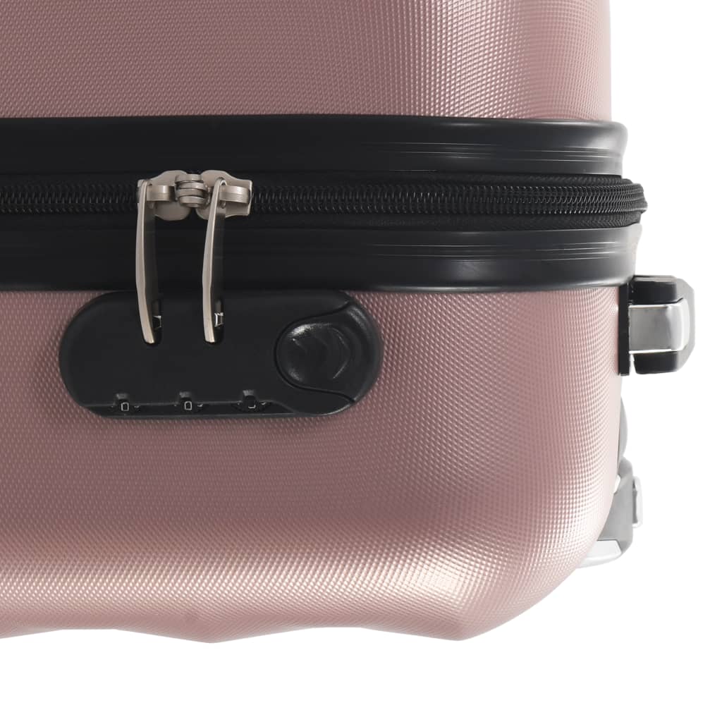 Hartschalen-Trolley Roségold ABS - Premium Reisekoffer - Just €76.82! Shop now at homesales4u