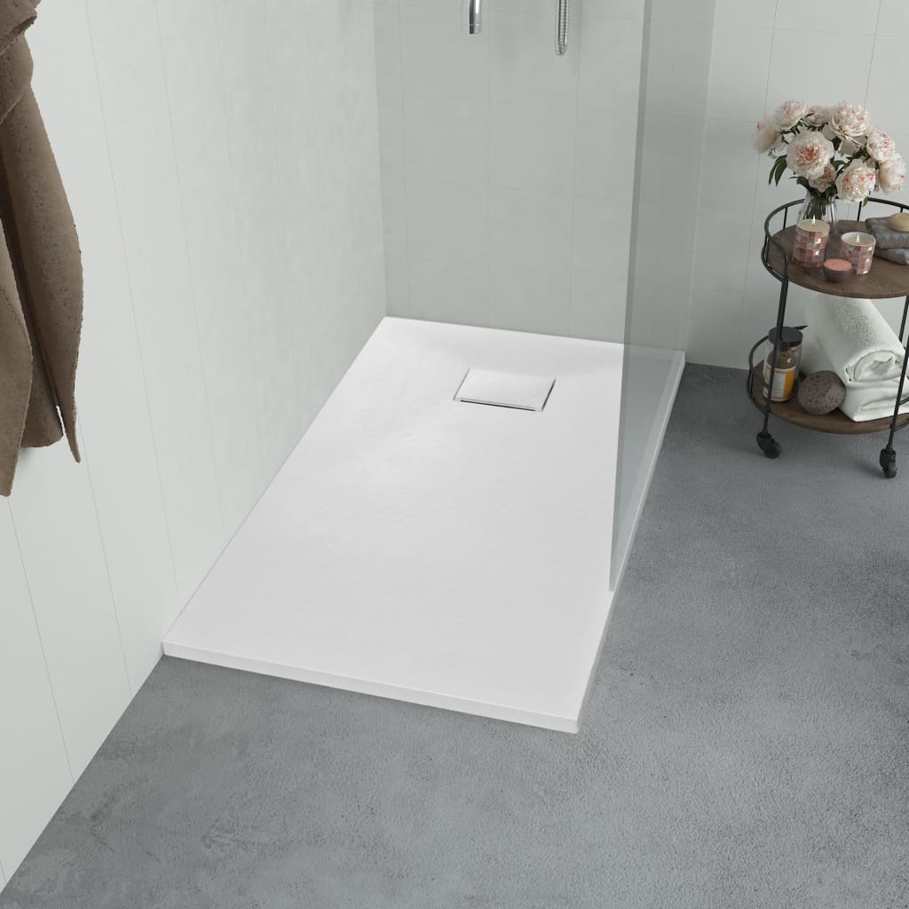 Duschwanne SMC Weiß 90×90 cm - Premium Duschwannen - Just €202.93! Shop now at homesales4u