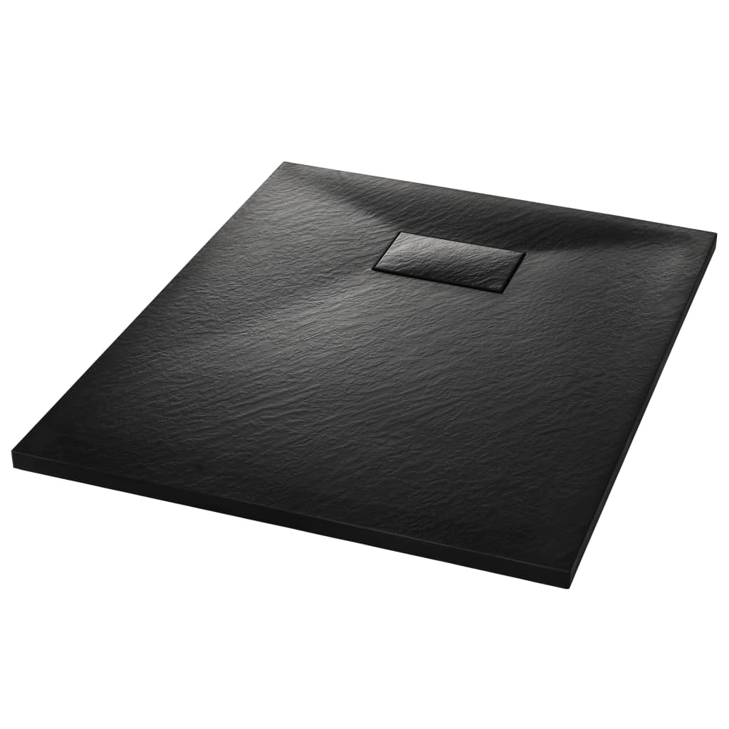 Duschwanne SMC Schwarz 90×70 cm - Premium Duschwannen - Just €187.72! Shop now at homesales4u