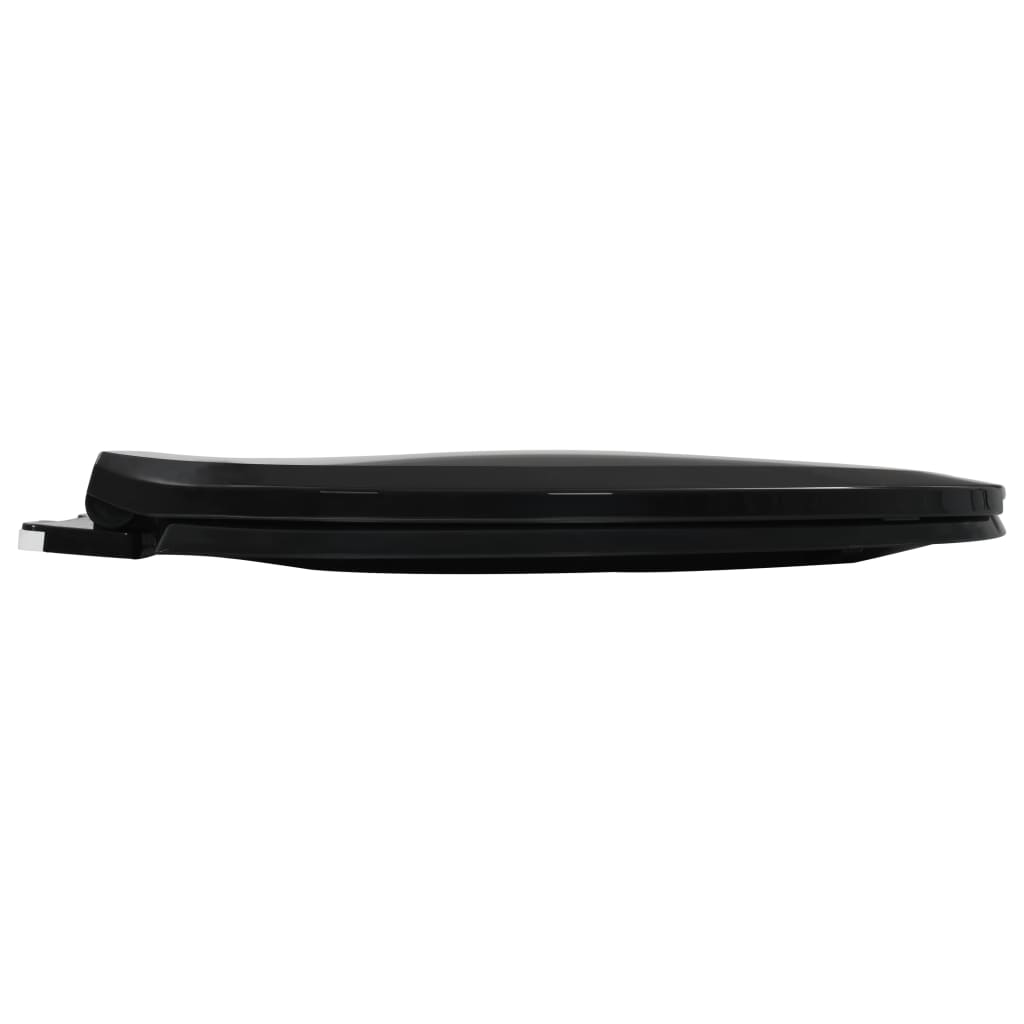 Toilettensitz mit Absenkautomatik und Quick-Release Schwarz - Premium Toilettensitze - Just €30.74! Shop now at homesales4u