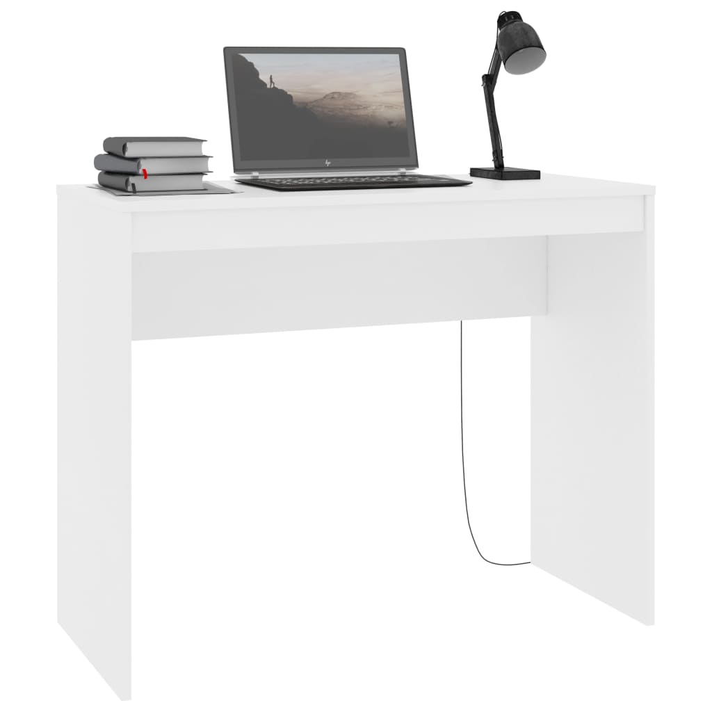 Schreibtisch Weiß 90×40×72 cm Holzwerkstoff - Premium Schreibtische - Just €52.82! Shop now at homesales4u