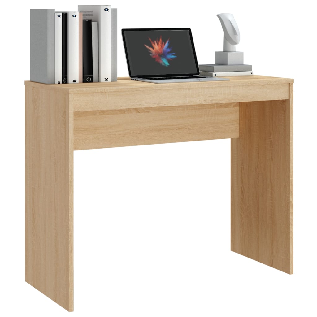 Schreibtisch Sonoma-Eiche 90x40x72 cm Holzwerkstoff - Premium Schreibtische - Just €53.15! Shop now at homesales4u