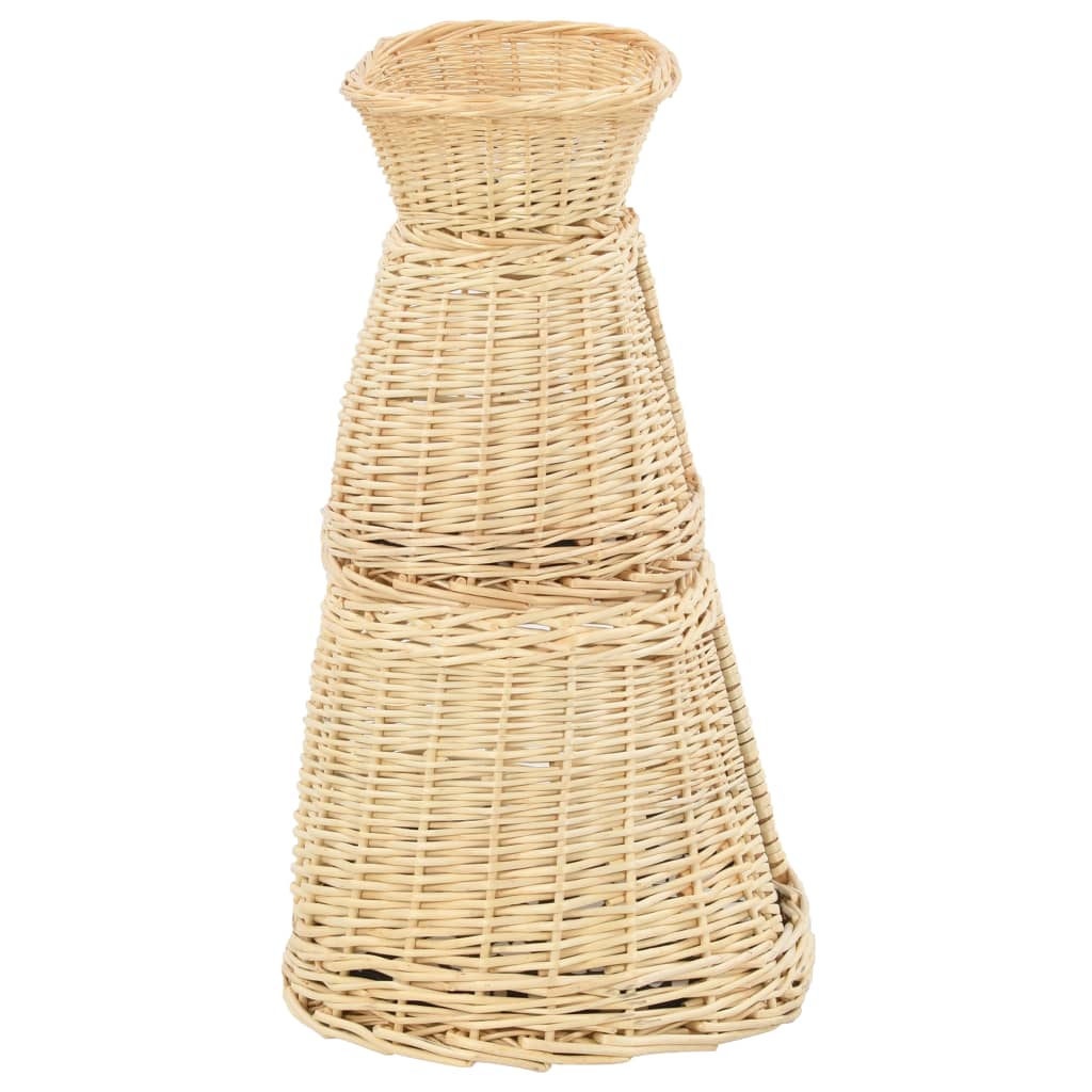 3-tlg. Katzenkorb-Set mit Kissen 47 x 34 x 60 cm Natur Weide - Premium Kratzbäume - Just €97.57! Shop now at homesales4u