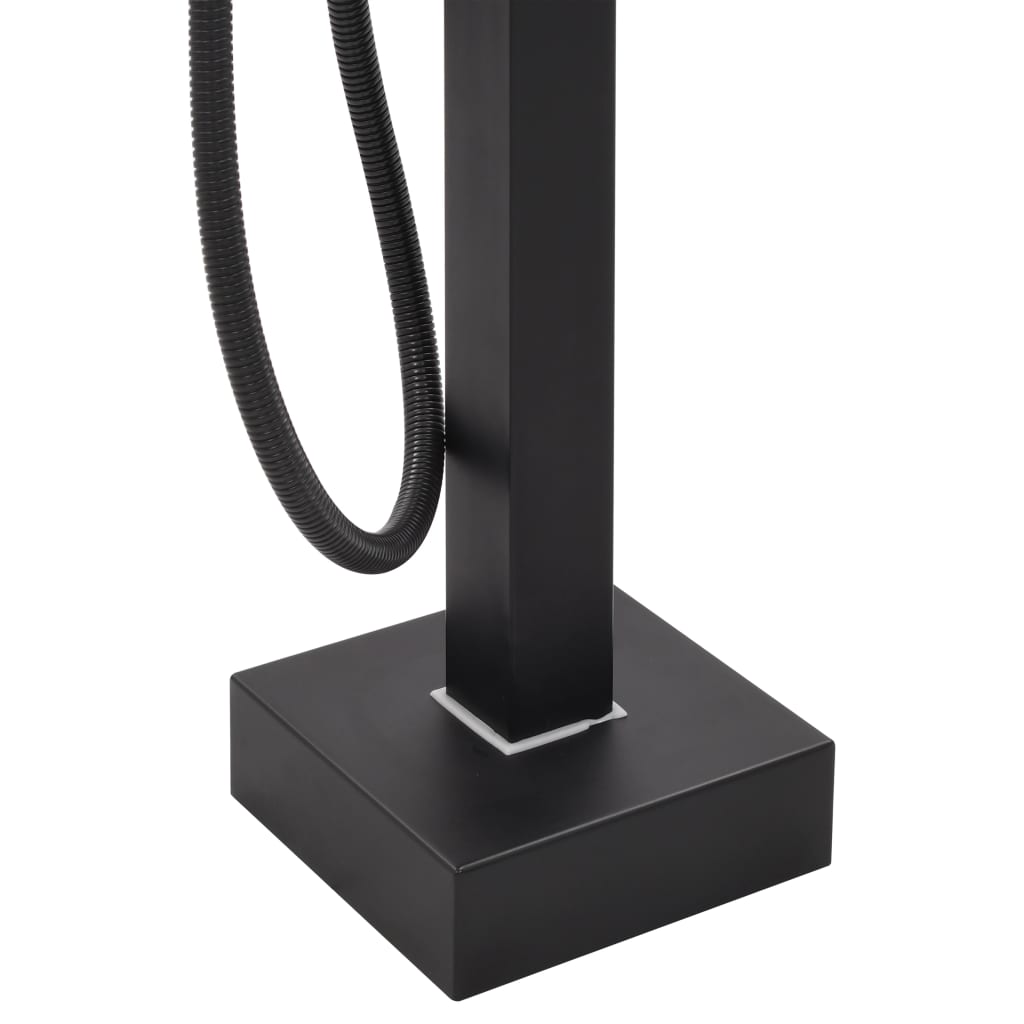 Freistehende Badewannenarmatur Schwarz Edelstahl 90 cm - Premium Badewanneneinläufe - Just €407.23! Shop now at homesales4u