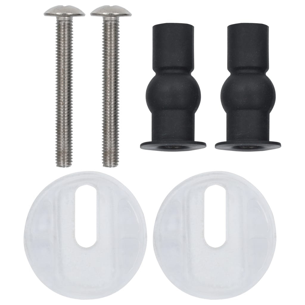 Toilettensitze 2 Stk. mit Soft-Close-Deckel MDF Muschel-Design - Premium Toilettensitze - Just €118.59! Shop now at homesales4u