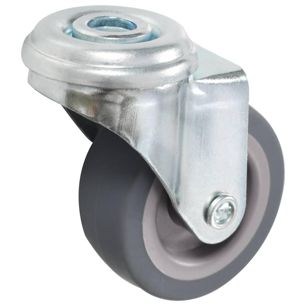 12 Stk. Lenkrollen mit Bolzenloch 50 mm - Premium Materialbeförderung - Just €76.62! Shop now at homesales4u