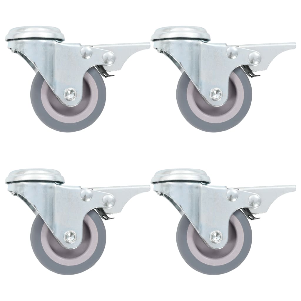 16 Stk. Lenkrollen mit Rückenloch 50 mm - Premium Materialbeförderung - Just €101.08! Shop now at homesales4u