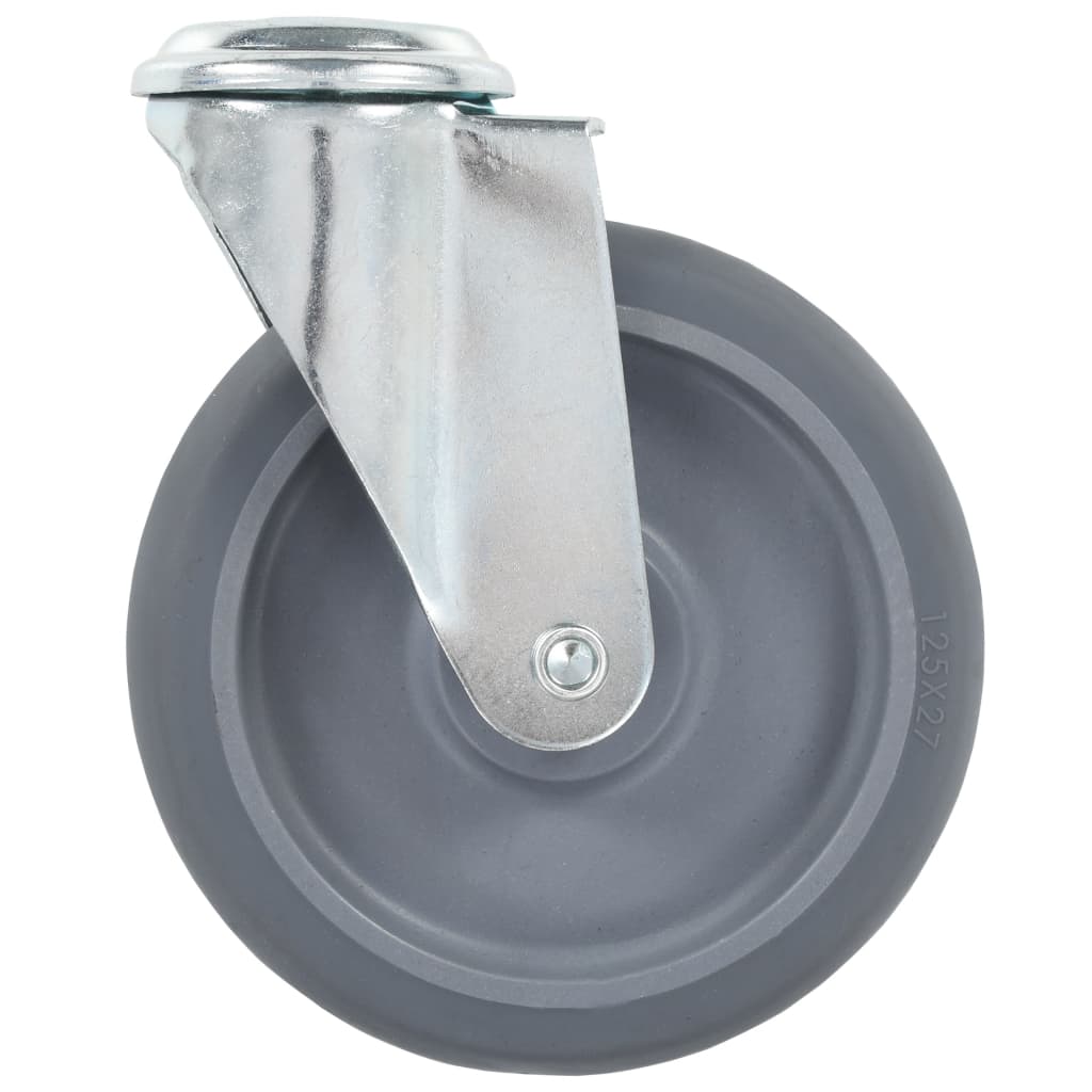 16 Stk. Lenkrollen mit Bolzenloch 125 mm - Premium Materialbeförderung - Just €177.13! Shop now at homesales4u