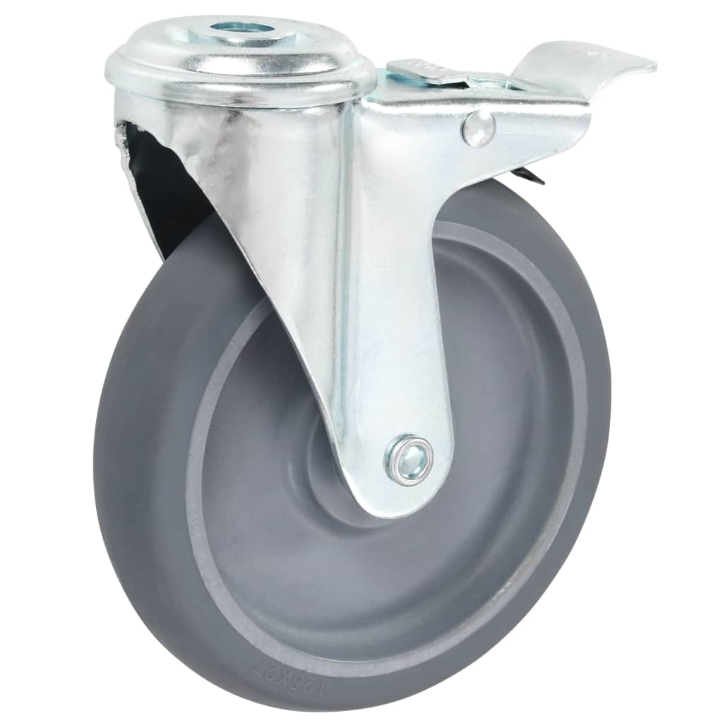 12 Stk. Lenkrollen mit Rückenloch 125 mm - Premium Materialbeförderung - Just €141.42! Shop now at homesales4u