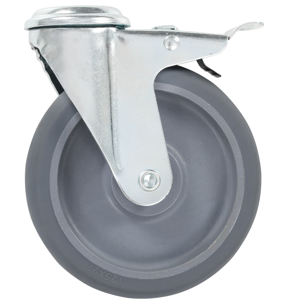 16 Stk. Lenkrollen mit Rückenloch 125 mm - Premium Materialbeförderung - Just €188.53! Shop now at homesales4u