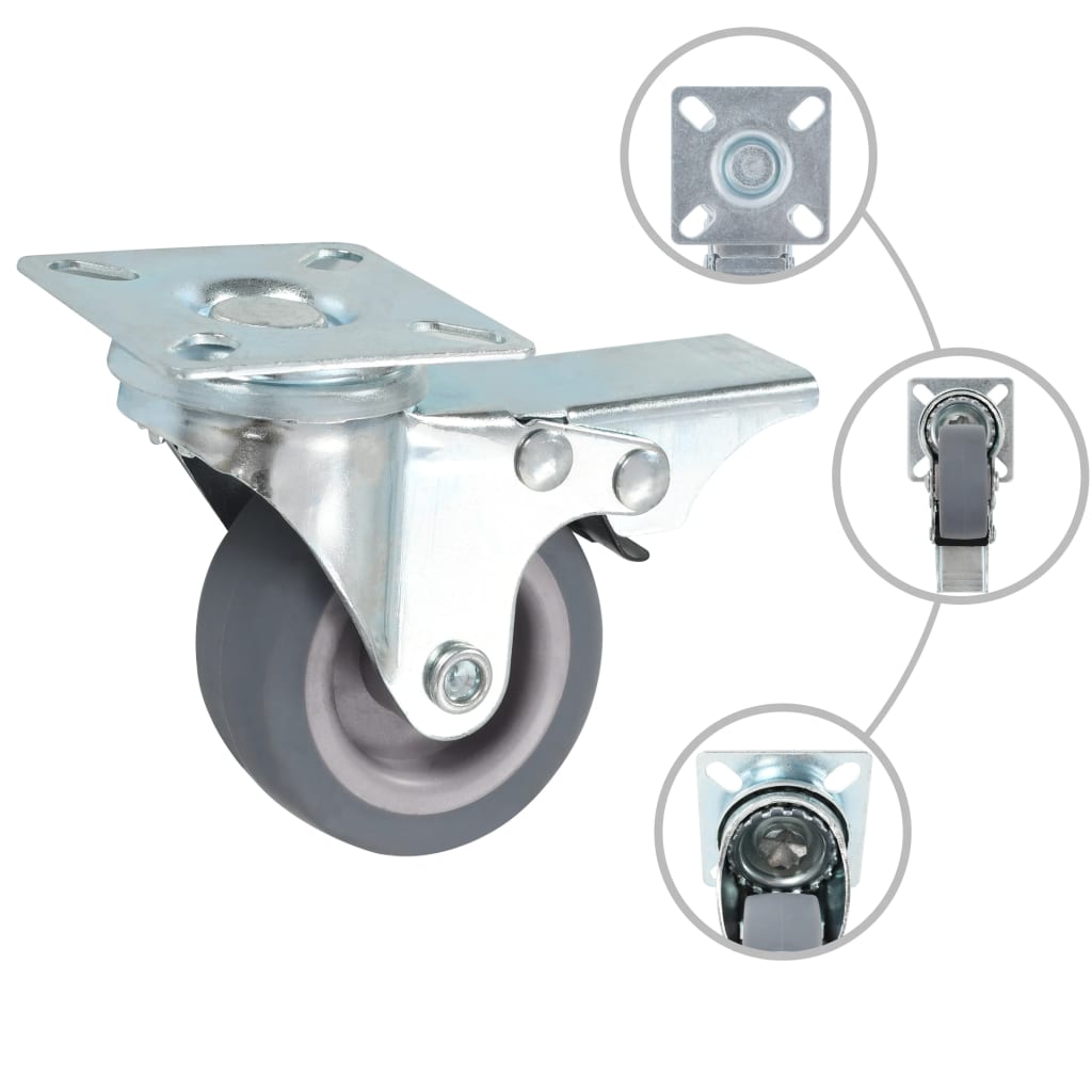 12 Stk. Lenkrollen 50 mm - Premium Materialbeförderung - Just €72.42! Shop now at homesales4u