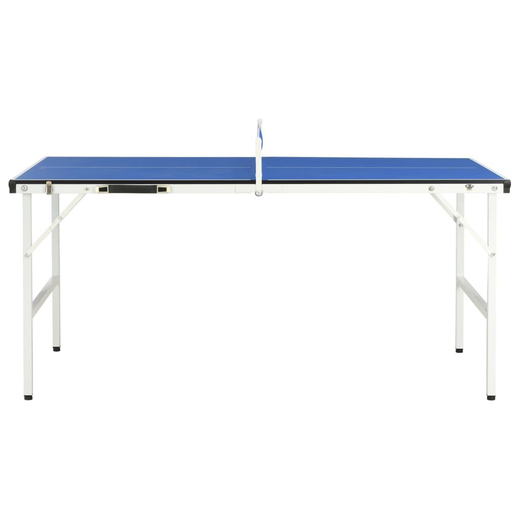 Tischtennisplatte mit Netz 5 Fuß 152×76×66 cm Blau - Premium Tischtennis-Tische - Just €197.23! Shop now at homesales4u