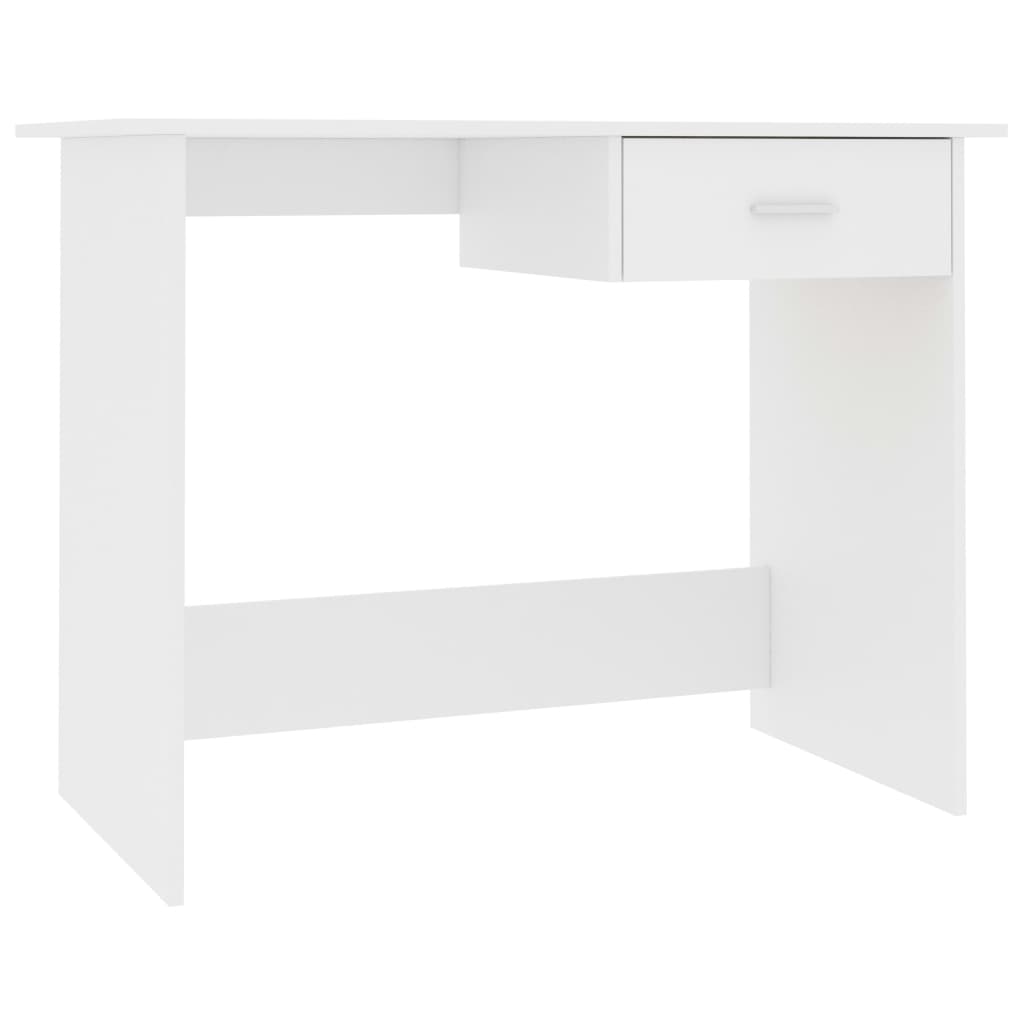 Schreibtisch Weiß 100x50x76 cm Holzwerkstoff - Premium Schreibtische - Just €71.55! Shop now at homesales4u