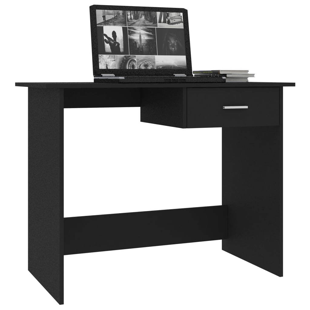 Schreibtisch Schwarz 100×50×76 cm Holzwerkstoff - Premium Schreibtische - Just €77.73! Shop now at homesales4u