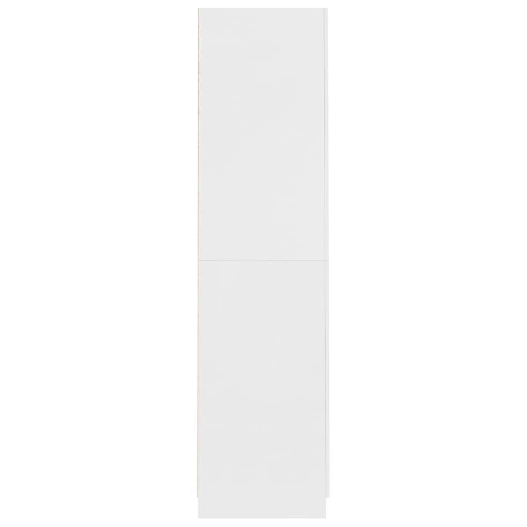 Kleiderschrank Weiß 90x52x200 cm Holzwerkstoff - Premium Kleiderschränke - Just €229.17! Shop now at homesales4u