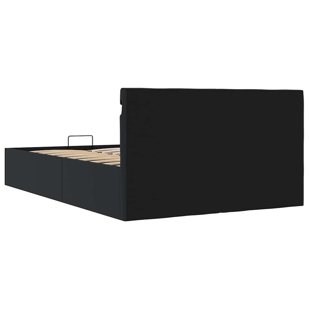 Bett mit Bettkasten Hydraulisch LED Kunstleder 140x200 cm - Premium Betten & Bettgestelle - Just €545.04! Shop now at homesales4u