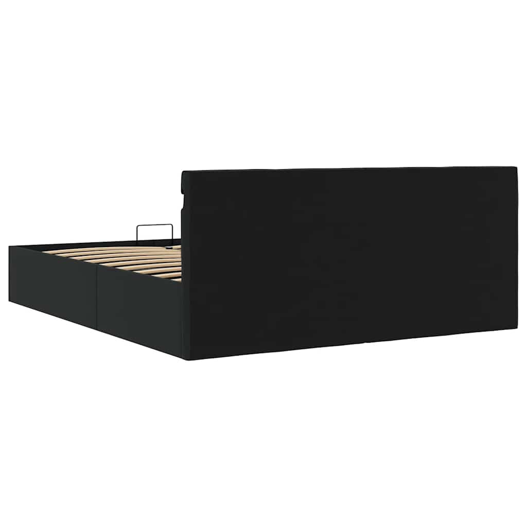 Bett mit Bettkasten Hydraulisch LED Kunstleder 160x200 cm - Premium Betten & Bettgestelle - Just €476.86! Shop now at homesales4u