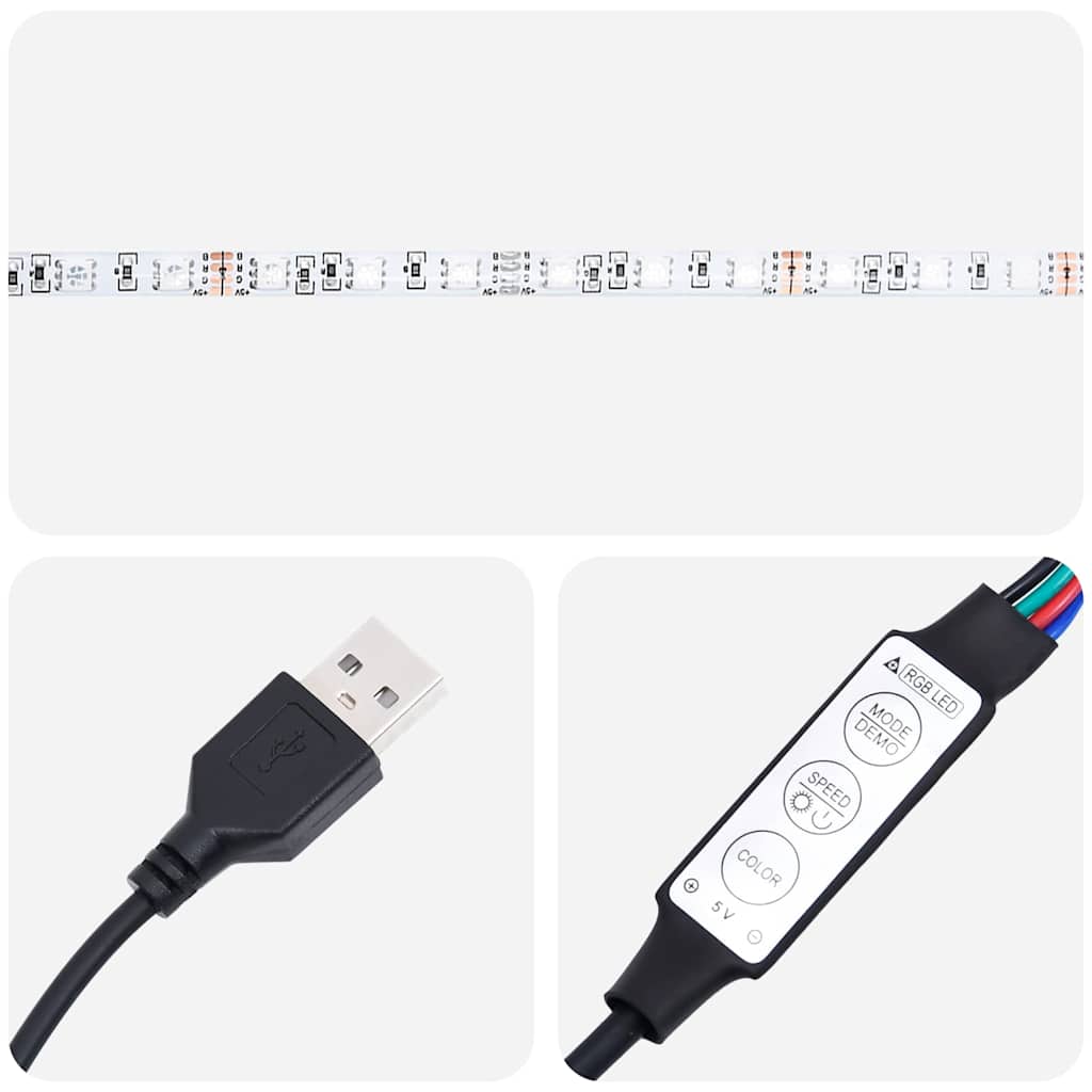Bett mit Bettkasten Hydraulisch LED Hellgrau Stoff 100x200 cm - Premium Betten & Bettgestelle - Just €387.76! Shop now at homesales4u