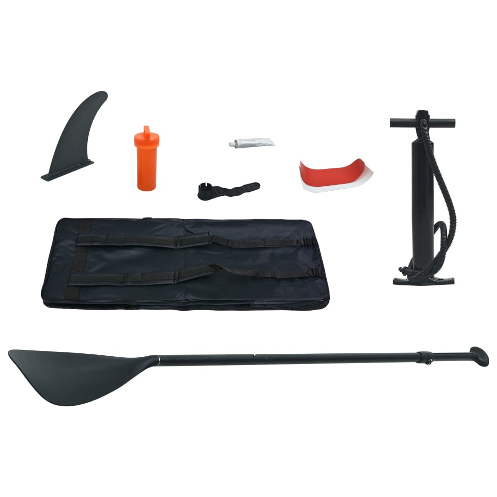 Aufblasbares SUP-Board mit Segel Set Rot und Weiß - Premium Paddelboards - Just €766.11! Shop now at homesales4u