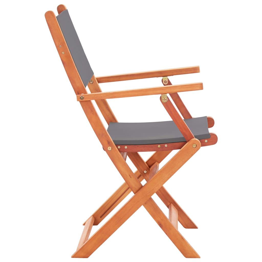7-tlg. Garten-Essgruppe Eukalyptus Massivholz und Textilene - Premium Gartenmöbel-Sets - Just €706.07! Shop now at homesales4u