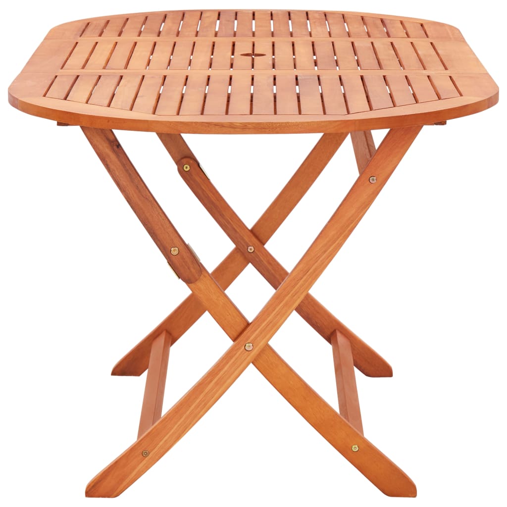 7-tlg. Garten-Essgruppe Eukalyptus Massivholz und Textilene - Premium Gartenmöbel-Sets - Just €706.07! Shop now at homesales4u