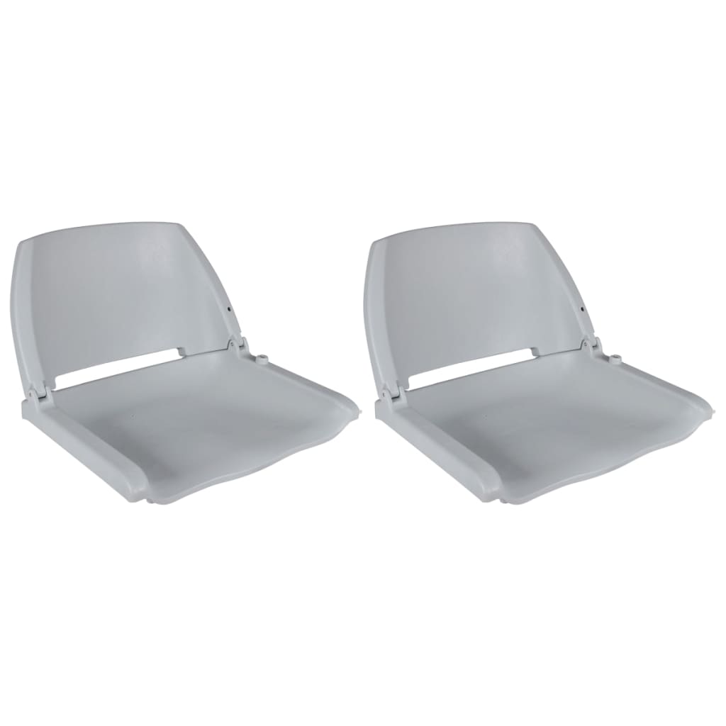Bootssitze 2 Stk. Klappbare Rückenlehne ohne Kissen 41x51x48 cm - Premium Segelboot-Zubehör - Just €133.52! Shop now at homesales4u