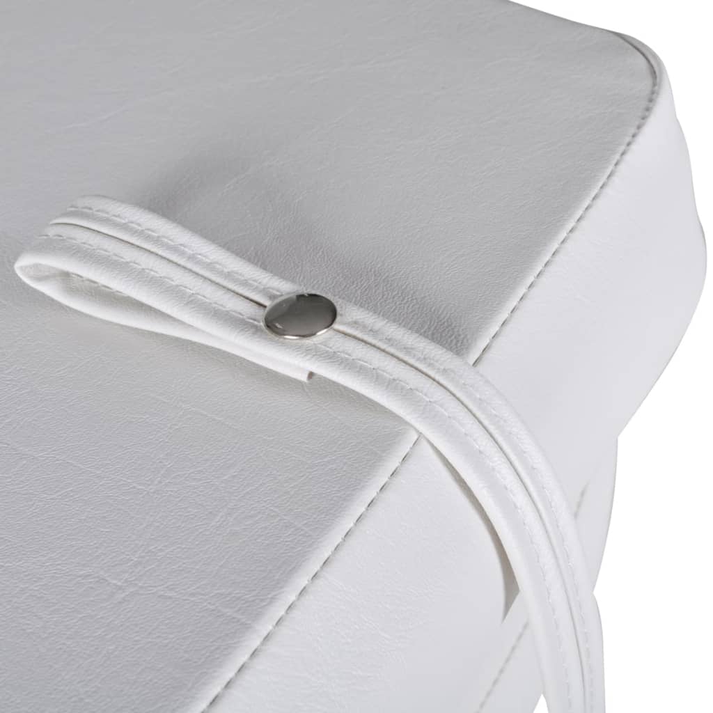 Bootssitze 2 Stk. Klappbare Rückenlehne Mit Blau-Weißem Kissen - Premium Segelboot-Zubehör - Just €156.85! Shop now at homesales4u