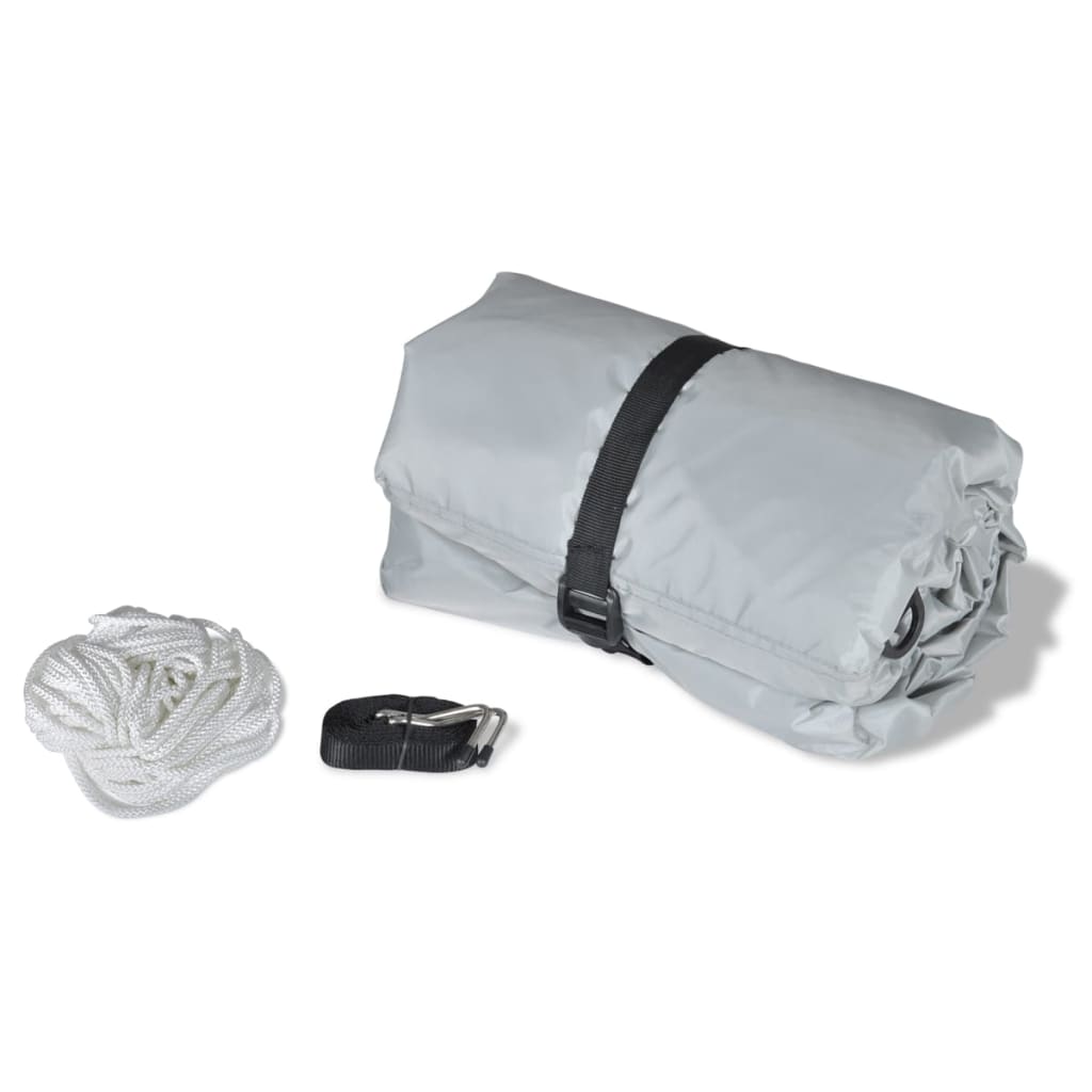 Bootspersenninge 2 Stk. Grau Länge 427-488 cm Breite 173 cm - Premium Bootspersenninge & Bootsplanen - Just €127.18! Shop now at homesales4u