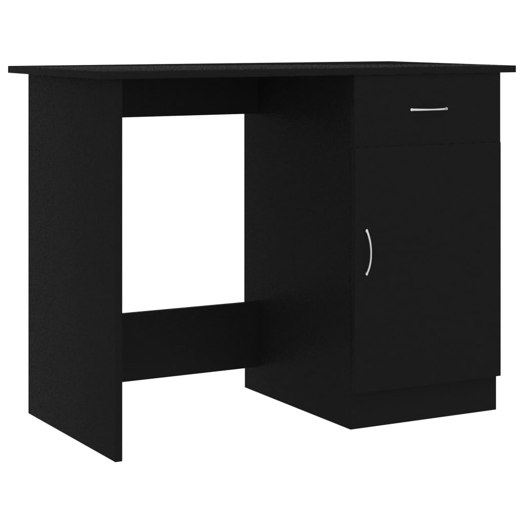 Schreibtisch Schwarz 100x50x76 cm Holzwerkstoff - Premium Schreibtische - Just €104.21! Shop now at homesales4u