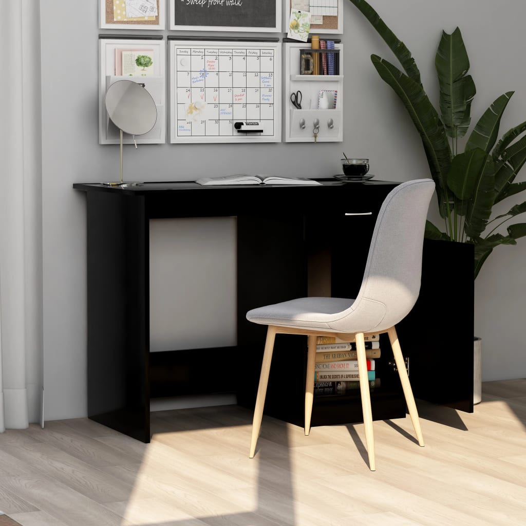 Schreibtisch Schwarz 100x50x76 cm Holzwerkstoff - Premium Schreibtische - Just €104.21! Shop now at homesales4u
